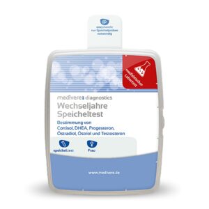 Тест слини на гормони при менопаузі — діагностика вдома (Wechseljahre Speicheltest)