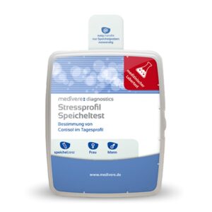 Тест слини на кортизол — профіль стресу за 12 годин (Stressprofil Speicheltest)