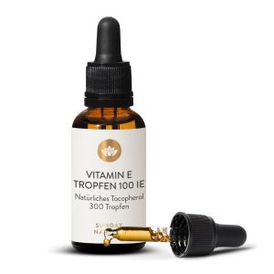 Вітамін E краплі 100МО — натуральний D-альфа-токоферол 30мл (Vitamin E Tropfen 100IE)