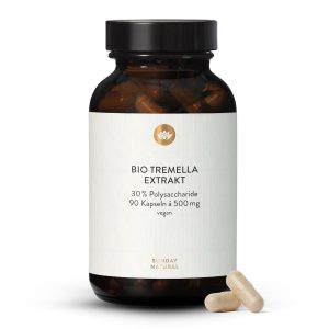 Органічний екстракт тремели 30% полісахаридів 90 капсул (Bio Tremella Extrakt Kapseln)