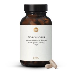 Органічний Поліпорус у капсулах — порошок із плодового тіла 120 шт (Bio Polyporus Pulver Kapseln)