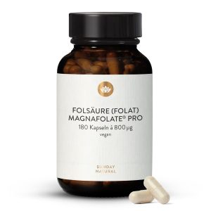 Фолієва кислота Magnafolate® Pro 800 мкг — L-метилфолат (Folsäure (Folat)  Magnafolate® Pro 800µg)