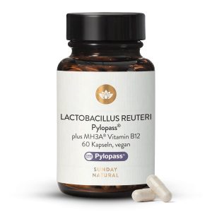Lactobacillus Reuteri Pylopass® від хелікобактер пілорі 60 капс (Lactobacillus Reuteri Pylopass®)
