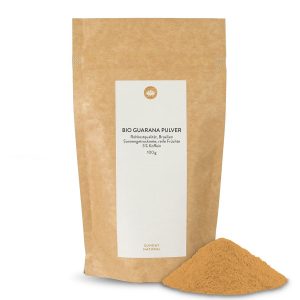 Біо порошок гуарани 3% кофеїну сирий 100г | Sunday (Bio Guarana Pulver Rohkost 3 % Koffein)