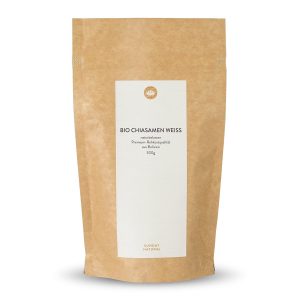 Біле насіння чіа БІО 300г — суперфуд з Болівії (Bio Chiasamen Weiss 300g)