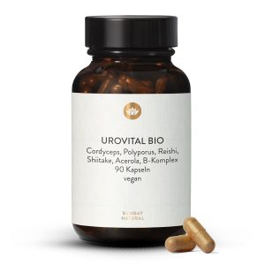 Уровіталь Біо — лікувальні гриби з вітаміном C, 90 капсул (Urovital Bio)
