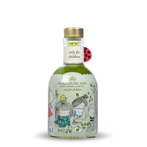 Дитяча біо оливкова олія Nobleza Del Sur Extra Virgen 250мл (Olivenöl Spanien Virgen Extra Bio Nobleza Del Sur Für Kinder)