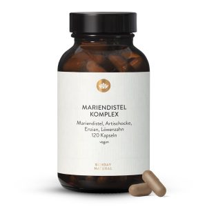 Комплекс розторопші з артишоком та кульбабою 120 капсул (Mariendistel Komplex)