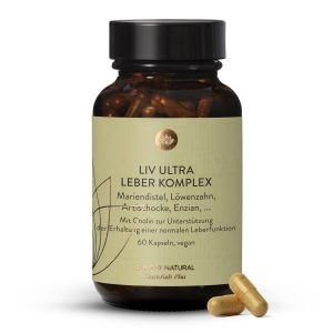 Liv Ultra Комплекс для печінки — 24 компоненти, 60 капсул (Liv Ultra Leber Komplex)