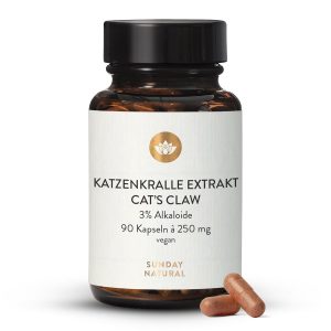 Котячий кіготь 250мг екстракт у капсулах | Cat's Claw (Katzenkralle (Cat's Claw) 250mg Extrakt Kapseln)