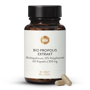 Біо Екстракт Прополісу в капсулах 60 шт | Sunday (Bio Propolis Extrakt Kapseln)