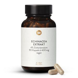 Екстракт ехінацеї 400мг капсули — імунітет та захист (Echinacea Extrakt 400mg Kapseln)