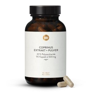 Копринус екстракт + порошок капсули | Лікувальний гриб (Coprinus Extrakt + Pulver Kapseln)