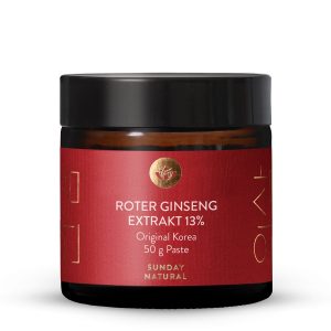 Паста з екстракту червоного женьшеню 13% гінзенозидів, 50 г (Roter Ginseng  Extrakt Paste 13%)