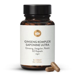 Комплекс женьшеню Сапоніни Ультра — енергія та імунітет, 60 капс. (Ginseng Komplex Saponine Ultra)