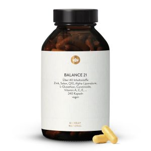 Balance 21 – мультивітамінний комплекс 40+ нутрієнтів, 240 капсул (Balance 21 Kapseln)