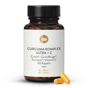 Куркума Комплекс Ultra + C — 93x біодоступність, 60 капсул (Curcuma Komplex Ultra + C)