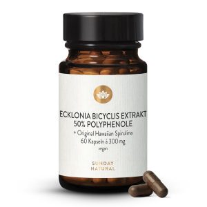 Екстракт Ecklonia Bicyclis + Гавайська Спіруліна 60 капсул (Ecklonia Bicyclis Extrakt + Hawaiian Spirulina)