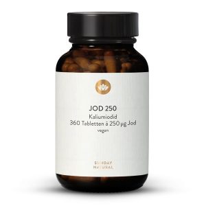 Йод 250 мкг міні-таблетки з йодиду калію, 360 шт (Jod 250 µg Mini-Tabletten)