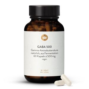 ГАМК 500 мг Капсули — гамма-аміномасляна кислота 60 капс (GABA 500 mg Kapseln)