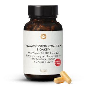 Гомоцистеїн Комплекс з B6, B12 і фолатом — 60 капсул (Homocystein  Komplex)