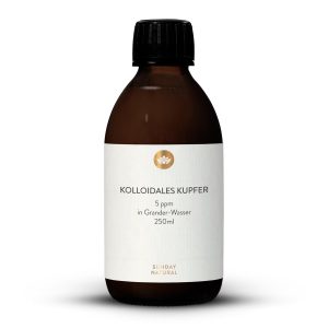 Колоїдна Мідь 5 PPM 100% Колоїдна 250мл | Crystal Colloidals (Kolloidales Kupfer 100% Kolloidal 5 PPM)