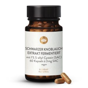 Екстракт чорного часнику 300 мг | SAC 1% | 60 капсул (Schw. Knoblauch Extrakt)