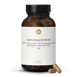 Екстракт Готу Кола 500 мг — 120 капсул | sunday.co.ua (Gotu Kola Extrakt)