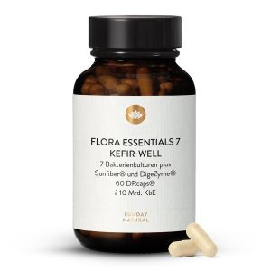 Flora Essentials 7 — пробіотик 7 штамів 10 млрд КУО 60 капсул (Flora Essentials 7)