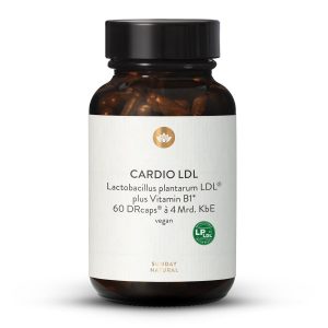 Cardio LDL Lactobacillus plantarum капсули для серця 60 шт (Cardio LDL Lactobacillus plantarum LDL® Kapseln)