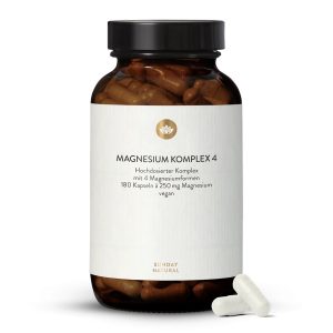 Комплекс Магнію 4 форми 250 мг 180 капсул | Sunday (Magnesium Komplex 4)
