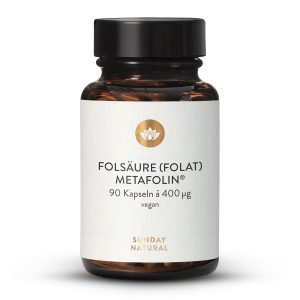 Фолієва кислота Metafolin® 400 мкг L-метилфолат 90 капсул (Folsäure (folat) Metafolin® 400)