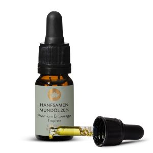 Олія насіння коноплі CBD 20% Інтенсив 10мл | Кокос MCT (Hanfsamenöl C'B'D 20% Intensiv)