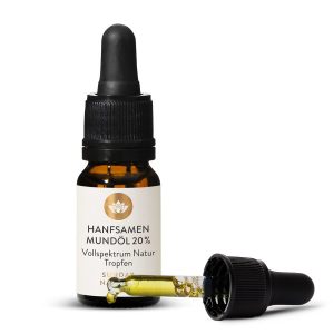 Олія конопель CBD 20% М'який — повний спектр, 10 мл (Hanfsamenöl C'B'D 20% Mild)