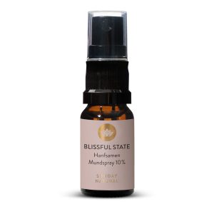 Спрей конопляний Blissful State CBD 10% для ротової порожнини 10мл (Blissful State C'B'D 10%)