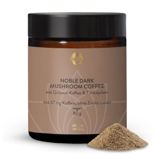 Грибна кава Noble Dark з 7 вітальними грибами 80г (Noble Dark Mushroom Coffees)