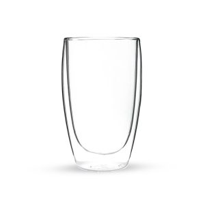 Двостінна скляна чашка Yoshi 450 мл з боросилікатного скла (Doppelwandige Glastasse Yoshi en 450ml)