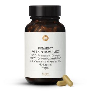 Pigment Vi Комплекс для шкіри — вітаміни та антиоксиданти, 60 капсул (Pigment* Vi Skin-Komplex)