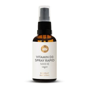 Вітамін D3 5000 МО Ліпосомальний Веганський Спрей | sunday.co.ua (Vitamin D3 5.000IE, Vegan Liposomal Spray)