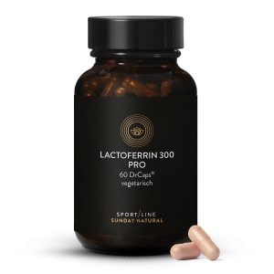 Лактоферин Pro 300 мг — преміум імунний захист, 60 капсул (Lactoferrin Pro 300mg)