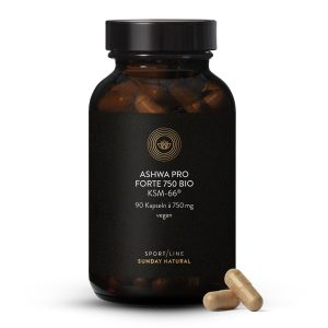 Ашваганда KSM-66 750 мг Ashwa Pro Forte Органічна 90 капс (Ashwa Pro Forte 750mg Bio)