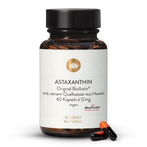 Астаксантин 12 мг BioAstin® з Гаваїв — натуральний антиоксидант (Astaxanthin 12 mg BioAstin®)