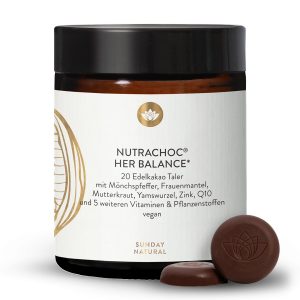 NUTRACHOC® Her Balance — функціональні какао-таблетки для жінок (NUTRACHOC® Her Balance)