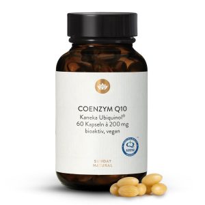 Коензим Q10 Kaneka Убіхінол® 200 мг — 60 капсул (Coenzym Q10 Kaneka Ubiquinol® 200 mg)
