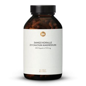 Корал Санго Капсули — Кальцій і Магній 2:1 з Окінави, 240 капсул (Sango Koralle Kapseln)