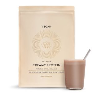 Веганський вершковий протеїн з какао Кріолло 1000г (Creamy Protein Natural Criollo Cacao)