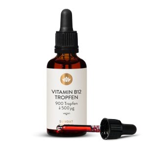 Вітамін B12 Краплі 500 мкг — Метилкобаламін та Аденозилкобаламін (Vitamin B12 Tropfen 500µg)