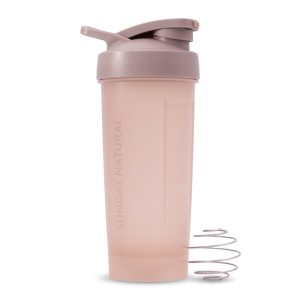 Шейкер Рожевий 600мл BPA-free з кулькою з нержавіючої сталі (Shaker Rosé)