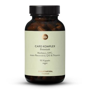 Card Комплекс Botanicals — підтримка серця з Q10 та OPC, 90 капсул (Card Komplex Botanicals)