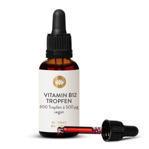 Вітамін B12 краплі 500 мкг — метилкобаламін та аденозилкобаламін (Vitamin B12 Tropfen 500µg)